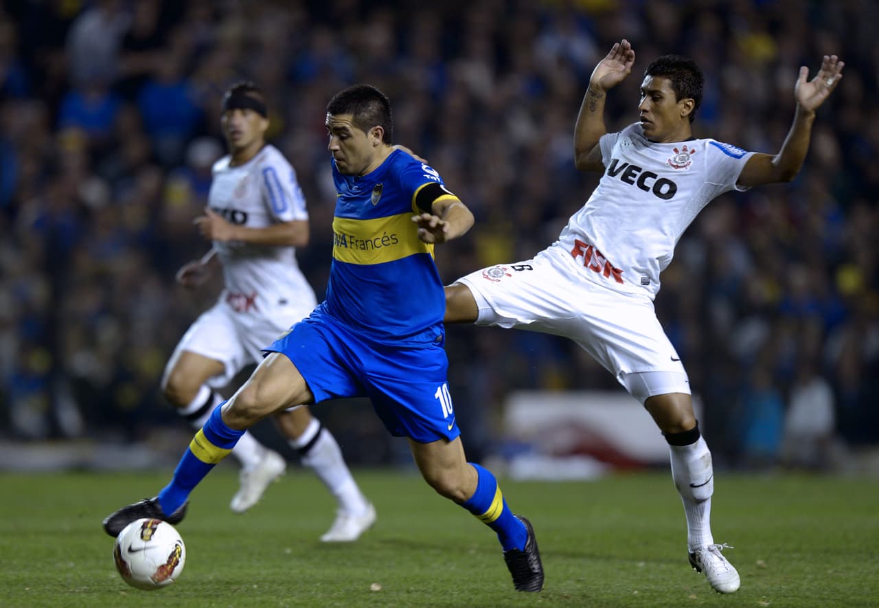 En la final de la Libertadores 2012, se vio las caras con el mítico Boca Juniors de Juan Román Riquelme.