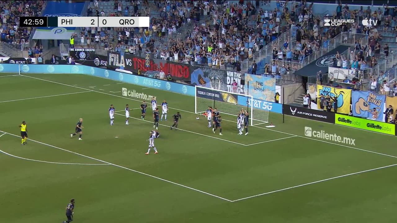 ¡Es un baile! Harrie puso el 3-0 sobre un triste Querétaro