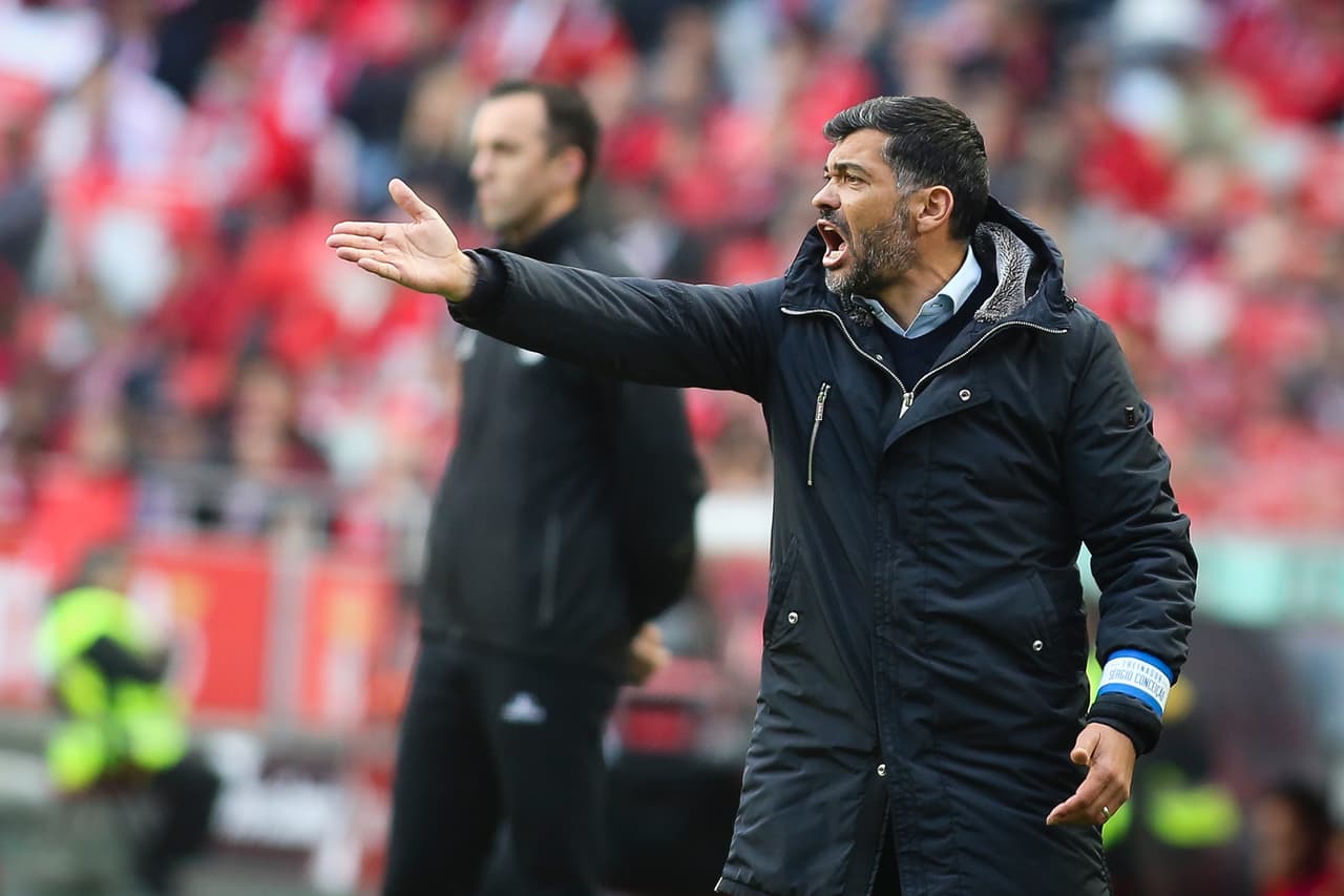 El técnico de Porto sabía que con un punto menos que su rival de turno tenía que ganar para recuperar la punta de la clasificación.