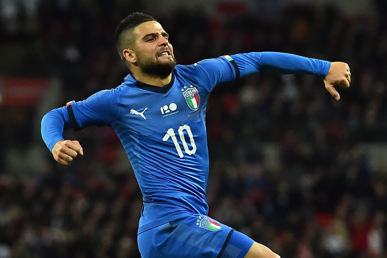 Insignie se encargó de cobrar desde los doce pasos y poner el empate definitivo.