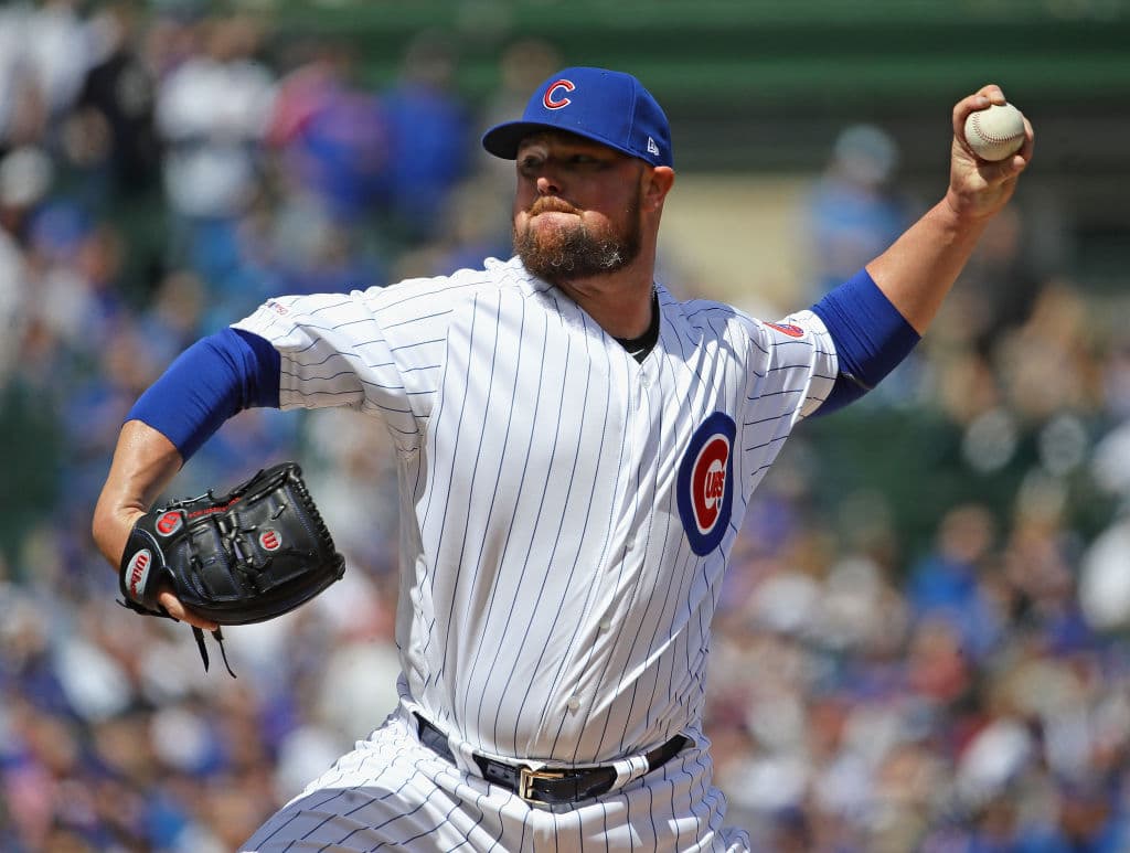 Por parte de los Cubs quien tuvo la responsabilidad de abrir fue Jon Lester aunque también estuvo en el montículo por solo 2.0 innings al salir por una lesión.