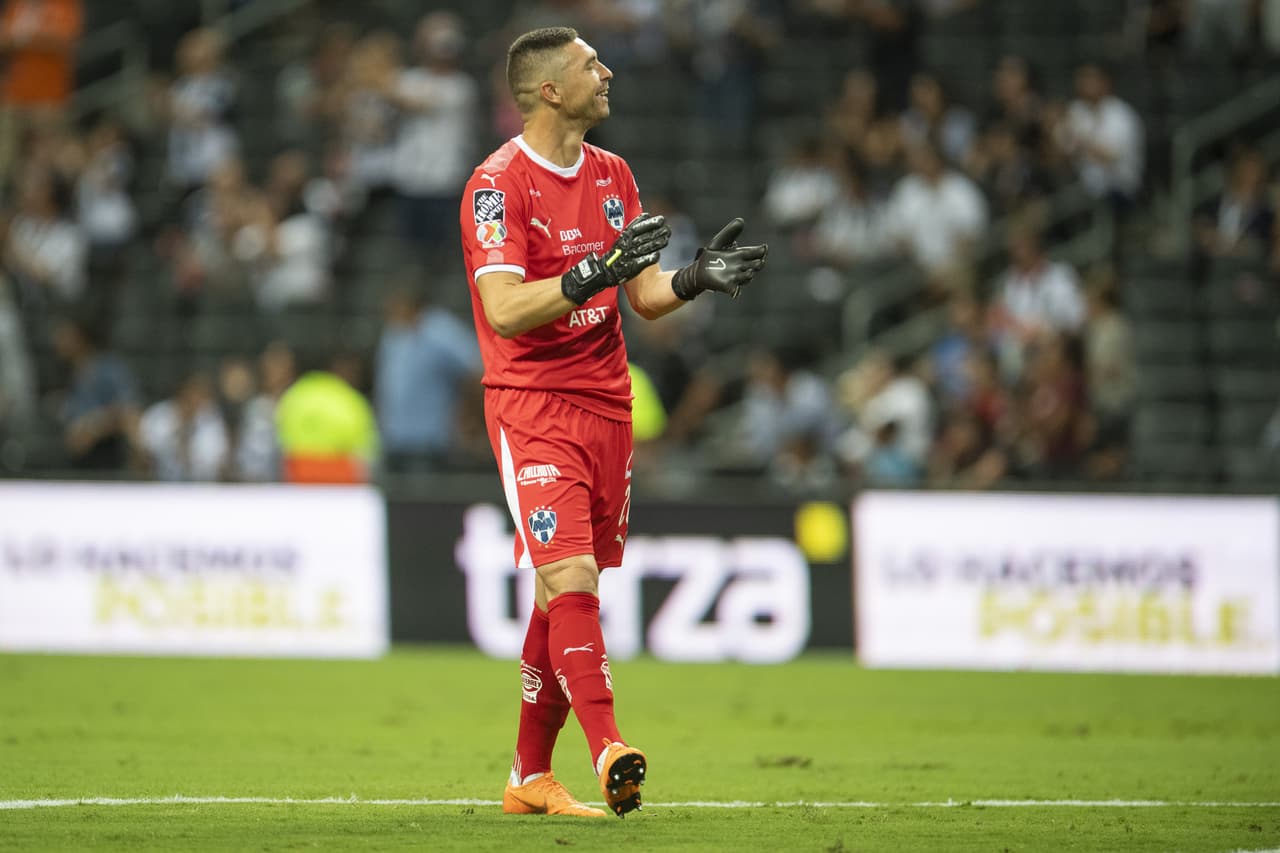 Juan Pablo Carrizo: el portero argentino es el encargado de cuidar de Rayados en la Copa MX, pero en Liga se ha ido en blanco ante la titularidad de su compatriota Marcelo Barovero.