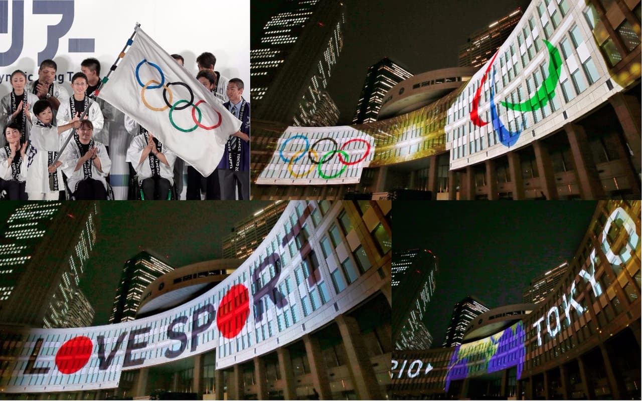 Tokio comenzó la cuenta atrás de tres años para la celebración de los Juegos Olímpicos de 2020, con una vistosa ceremonia a la que asistieron políticos y atletas nipones y que estuvo acompañada de diversos eventos en todo el país.