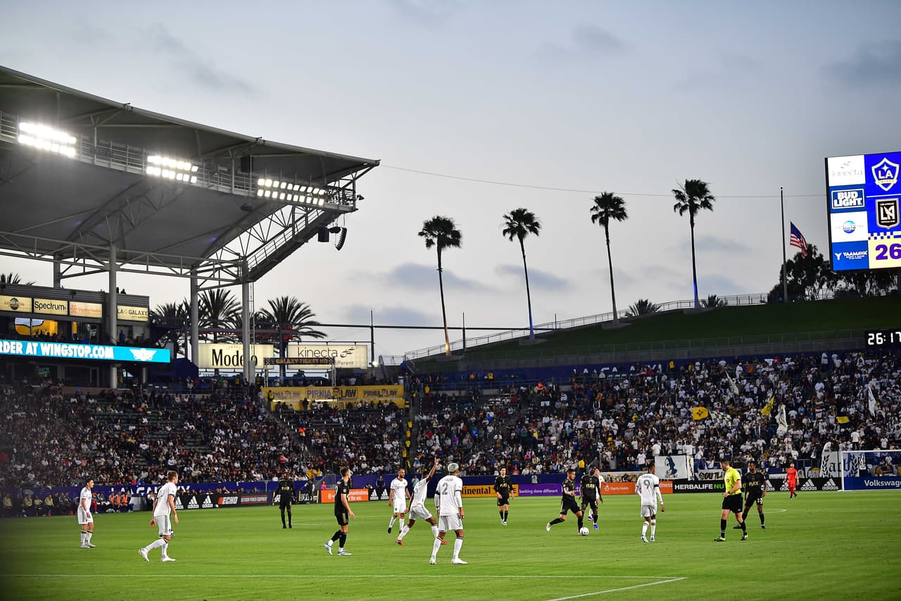 La más reciente victoria de LA Galaxy sobre LAFC en Carson fue el 25 de mayo de 2022.