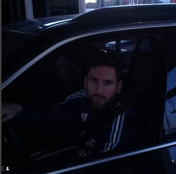 Lionel Messi es captado por primera vez en público desde la Final de la Copa América Centenario