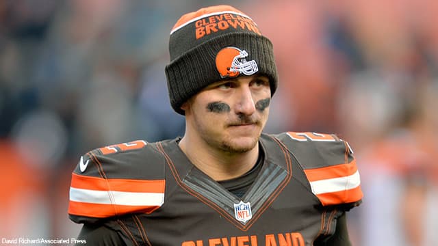 ¡Se acabó la paciencia! 'Johnny Football' fuera de Cleveland