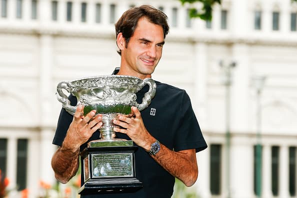 <b>6. </b>Con 35 años, es ahora el segundo jugador de mayor edad en ganar un Grand Slam en la Era Open, desde el australiano Ken Rosewall en el US Open 1972, con 37 años y 62 días.