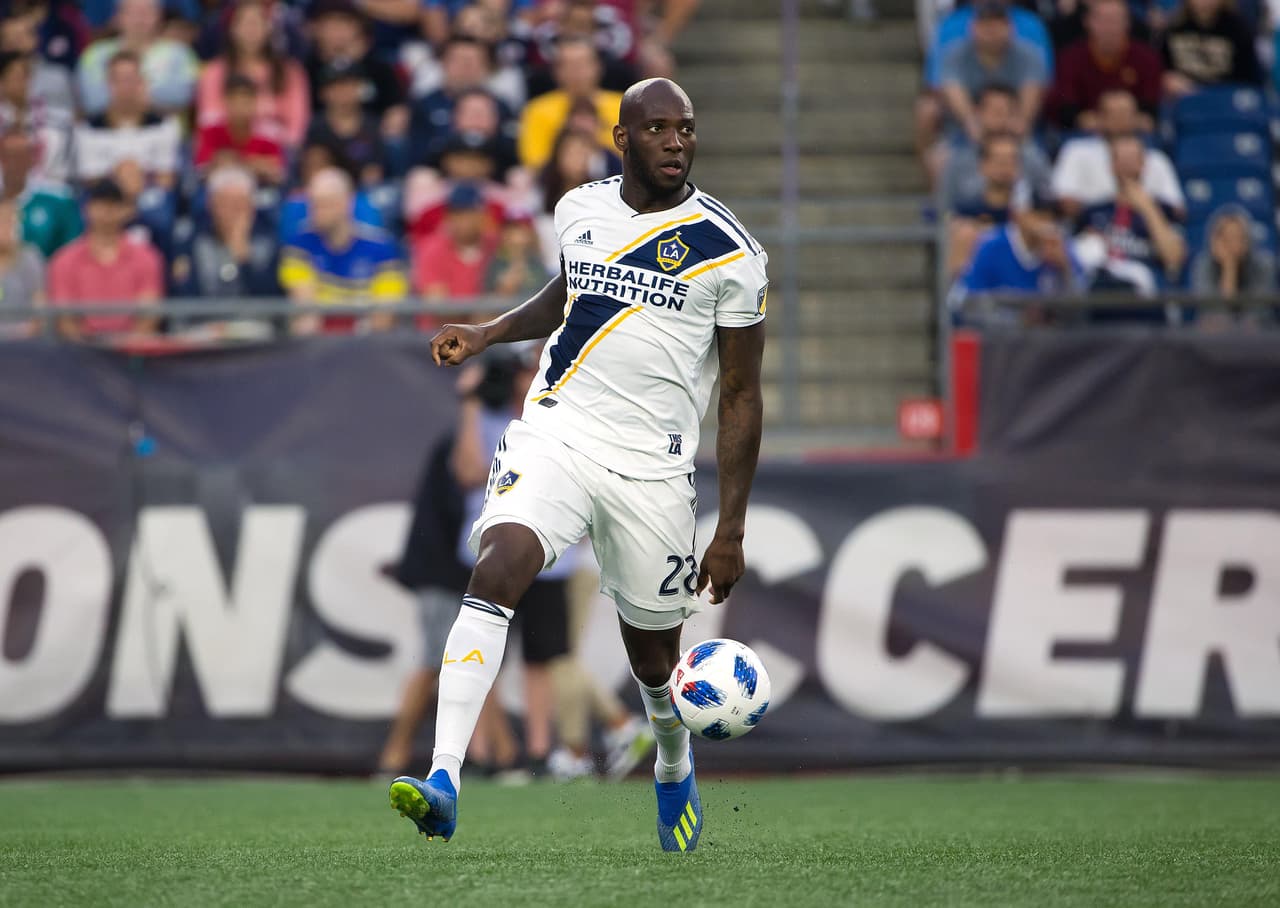 LA Galaxy también arma su nueva casa desde abajo. El francés Michael Ciani es una presencia indiscutible en el fondo del club californiano. (USA Today Images)