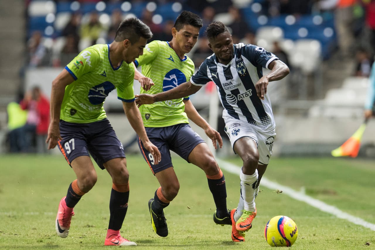 Monterrey tomó la iniciativa del partido gracias a la presencia de una de las mejores ofensivas del fútbol mexicano.