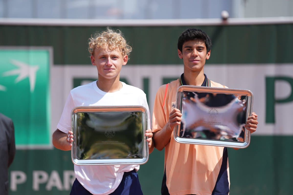Mexicano Rodrigo Pacheco, campeón de dobles juvenil en Roland Garros