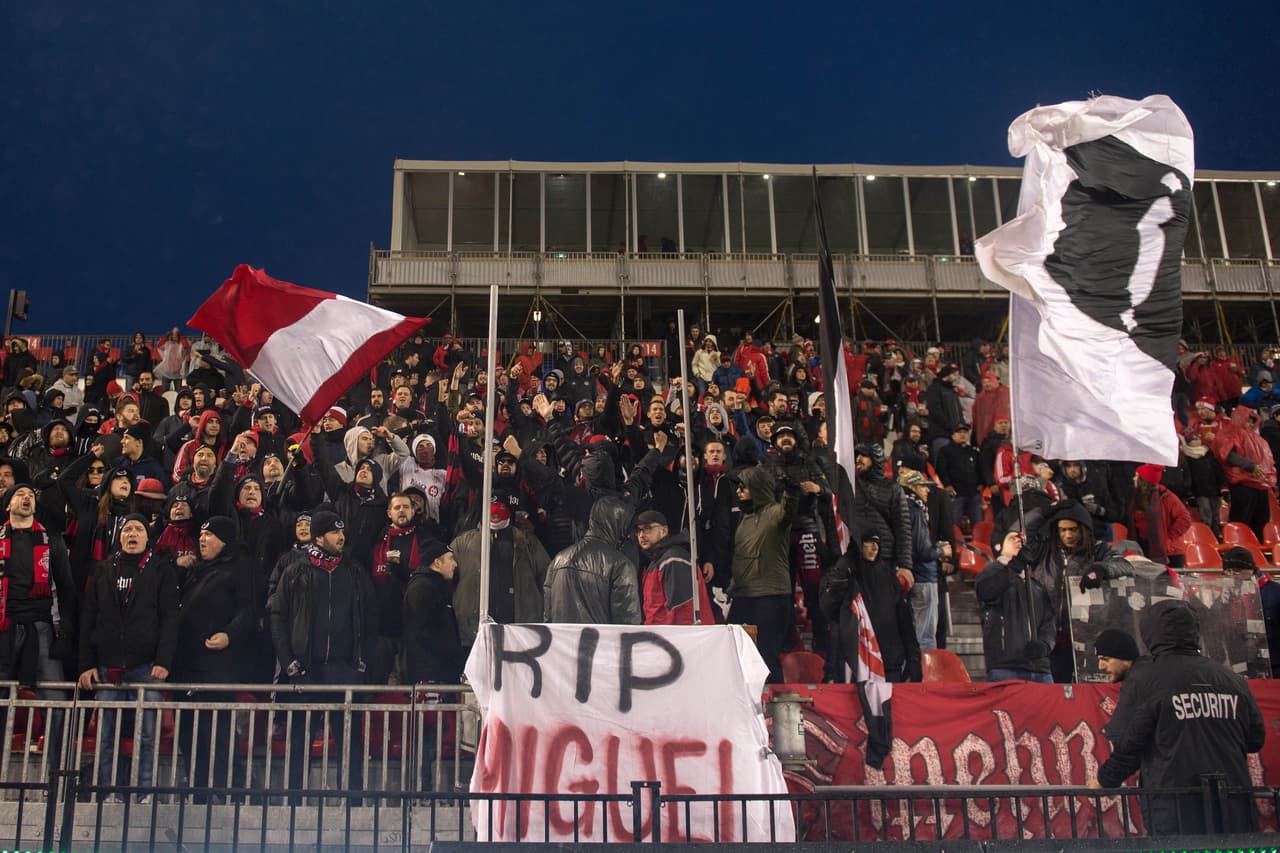 A pesar de no ser uno de los poderosos de la MLS, Toronto FC tiene una fiel fanaticada que lo alienta en los partidos.