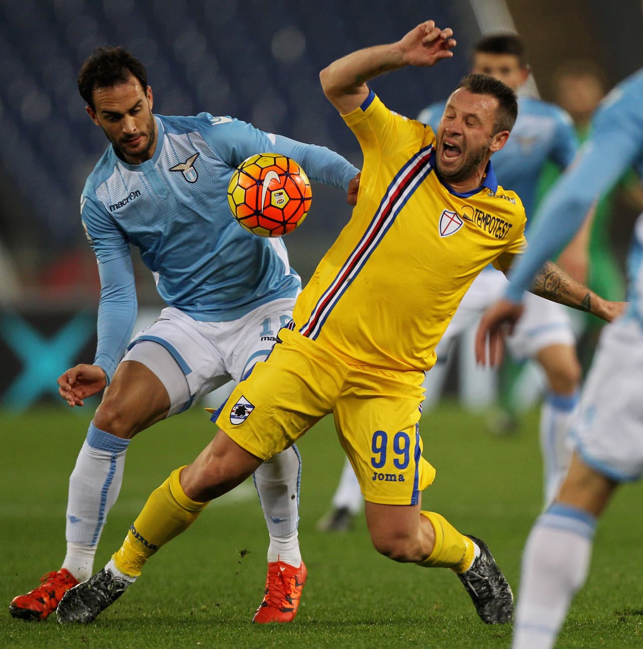 La Lazio empató con la Sampdoria
