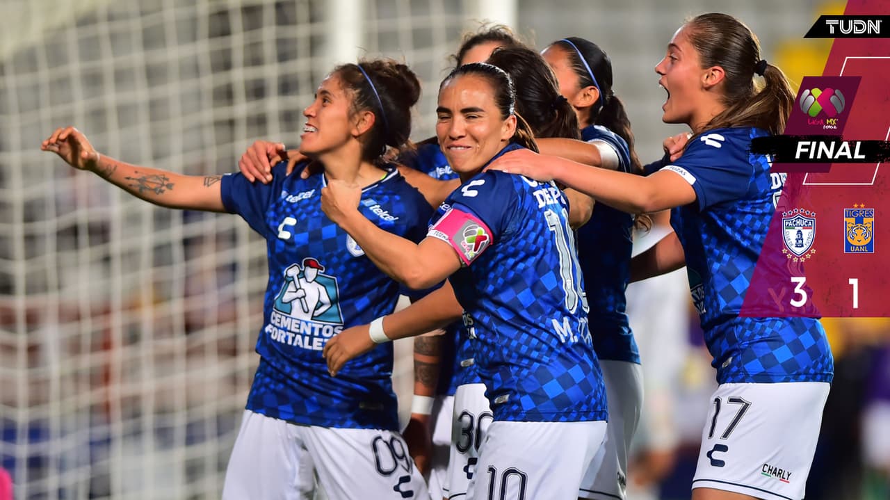 Pachuca remonta y le pega a las campeonas de la Liga MX Femenil