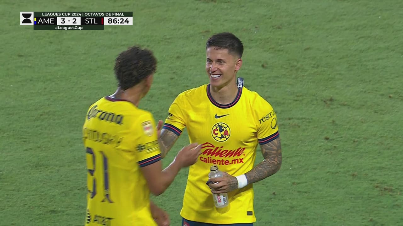 ¡Ahora sí, báilele! Rodríguez define el penalti para el 3-2 de América