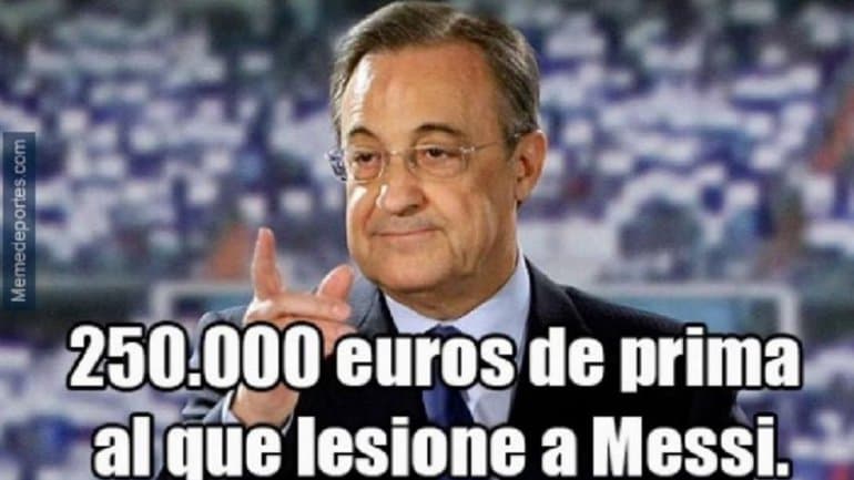 Lionel Messi se lesionó pero las redes sociales lo tomaron con humor