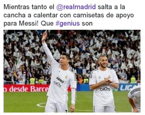 Lionel Messi se lesionó pero las redes sociales lo tomaron con humor