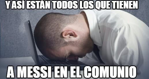 Lionel Messi se lesionó pero las redes sociales lo tomaron con humor