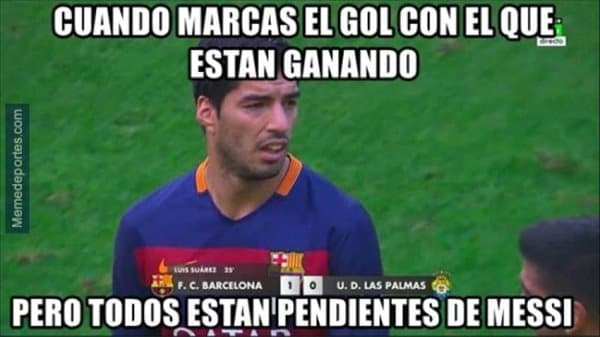 Lionel Messi se lesionó pero las redes sociales lo tomaron con humor