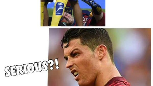 Lionel Messi se lesionó pero las redes sociales lo tomaron con humor