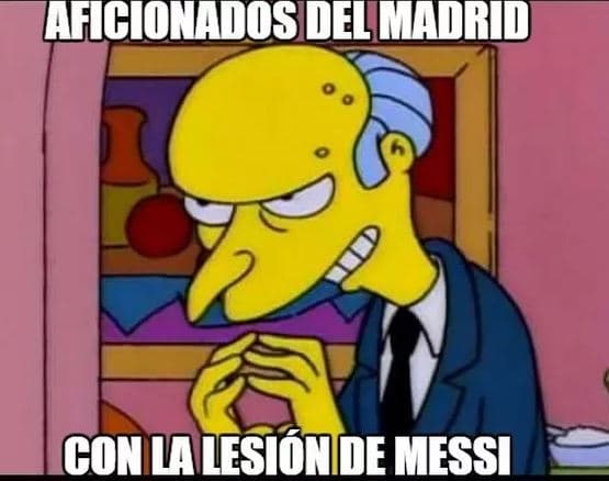 Lionel Messi se lesionó pero las redes sociales lo tomaron con humor