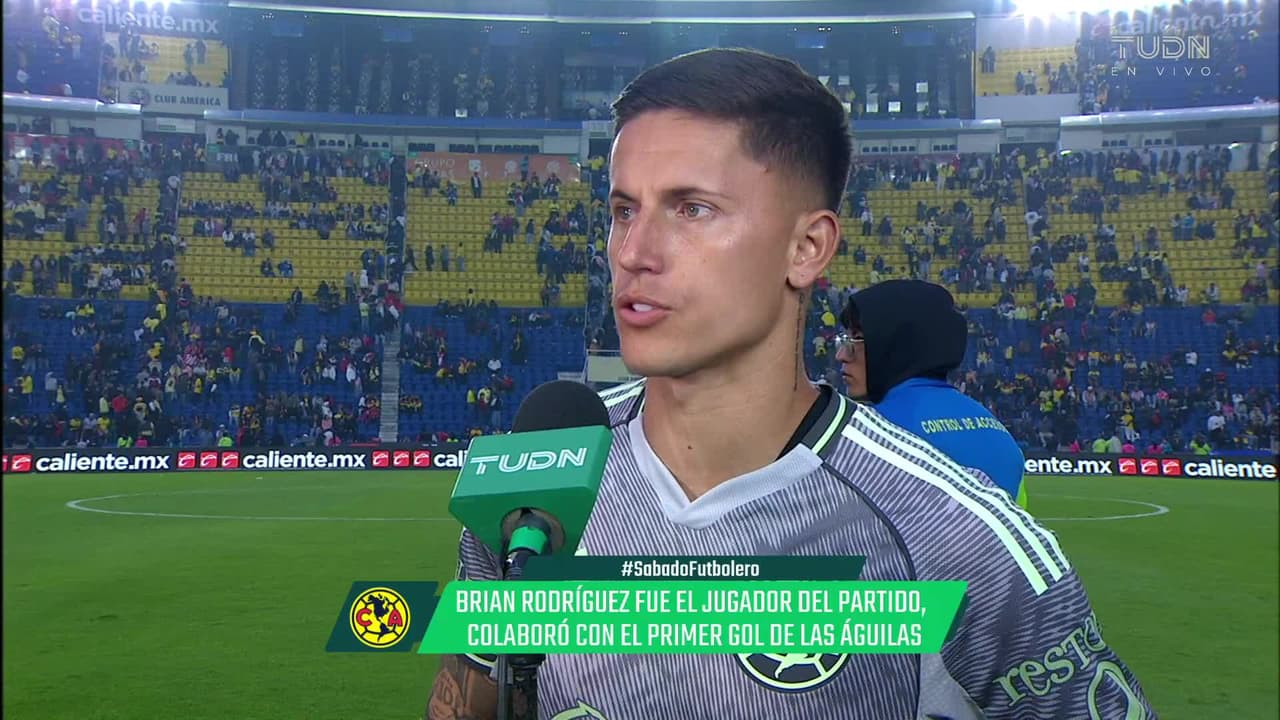 Brian Rodríguez manda palabras de despedida para Álvaro Fidalgo del América