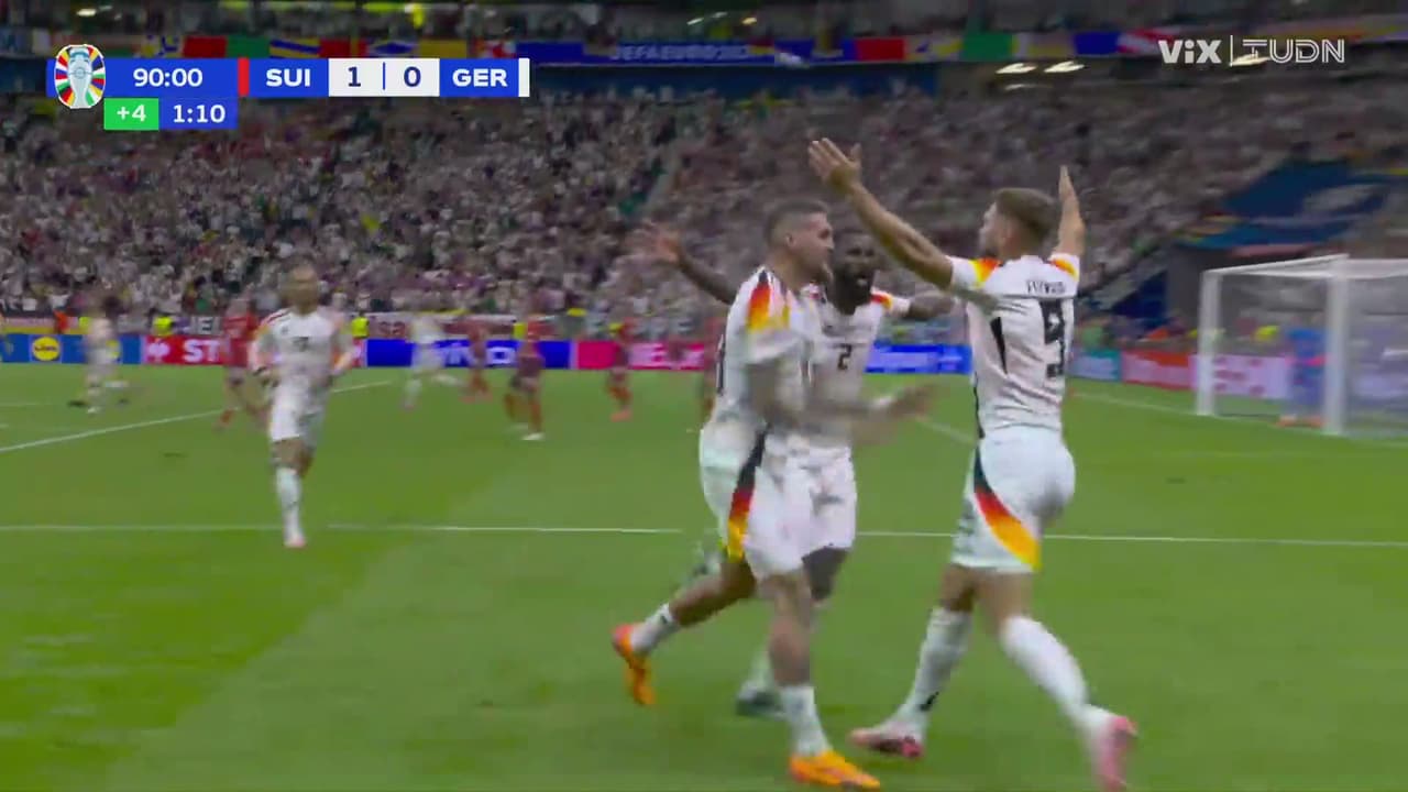 ¡Golazo de Fullkrug y Alemania lo empata en el 90!
