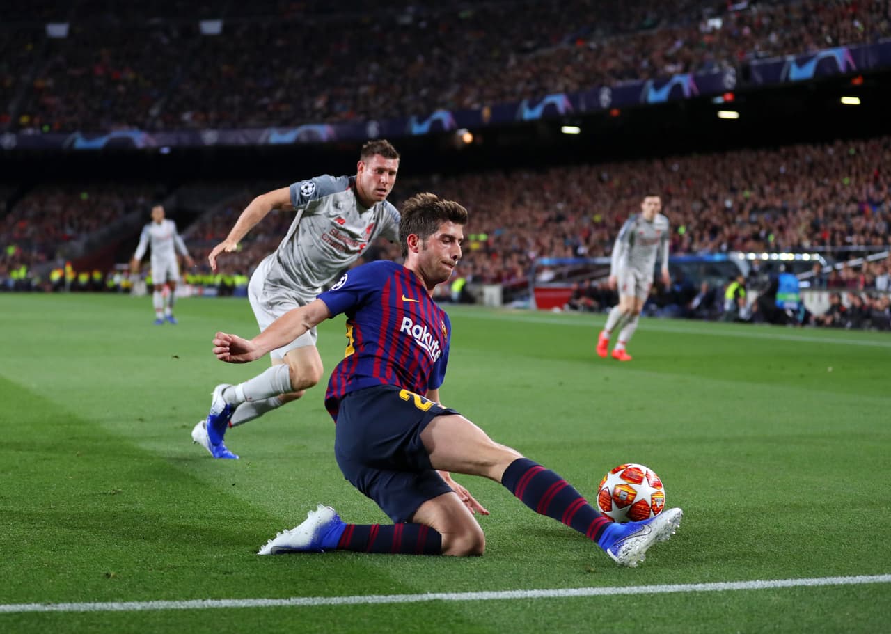 Defensa: Sergi Roberto (F.C. Barcelona)