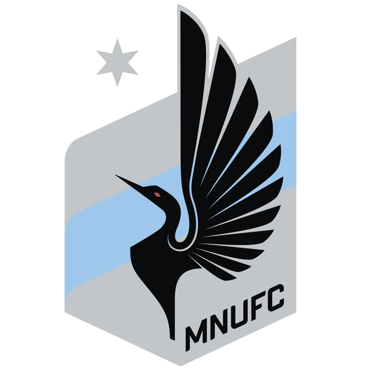 Ese mismo año Minnesota United FC entró a MLS con este escudo.