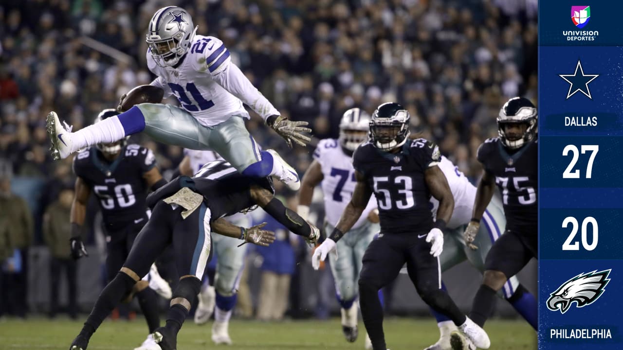 Cowboys sorprende pasando por encima de Philadelphia con partidazo de Ezekiel Elliott