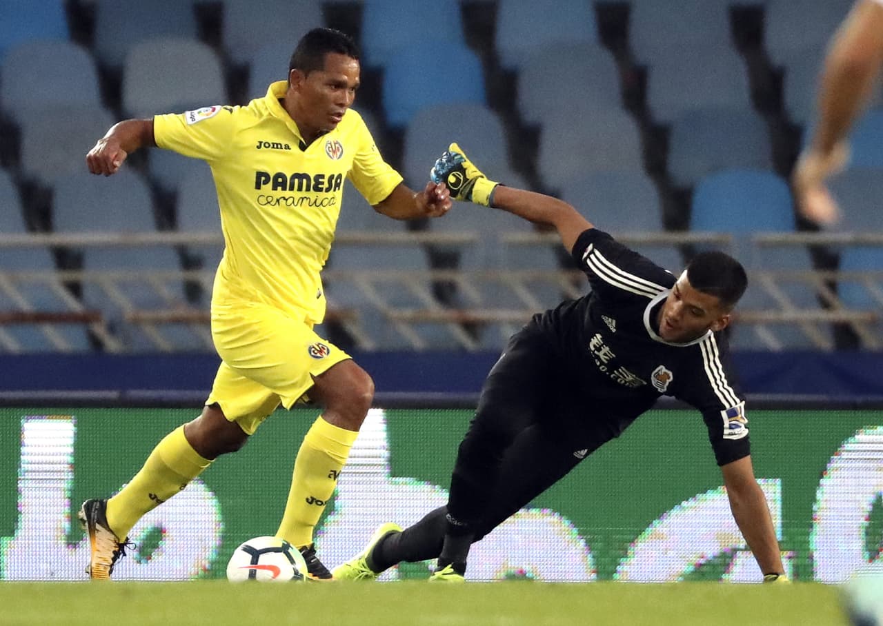 Como en la jornada anterior, el entrenador Fran Escribá confió en el colombiano Carlos Bacca para el ataque, aunque no pudo vulnerar el arco vasco.