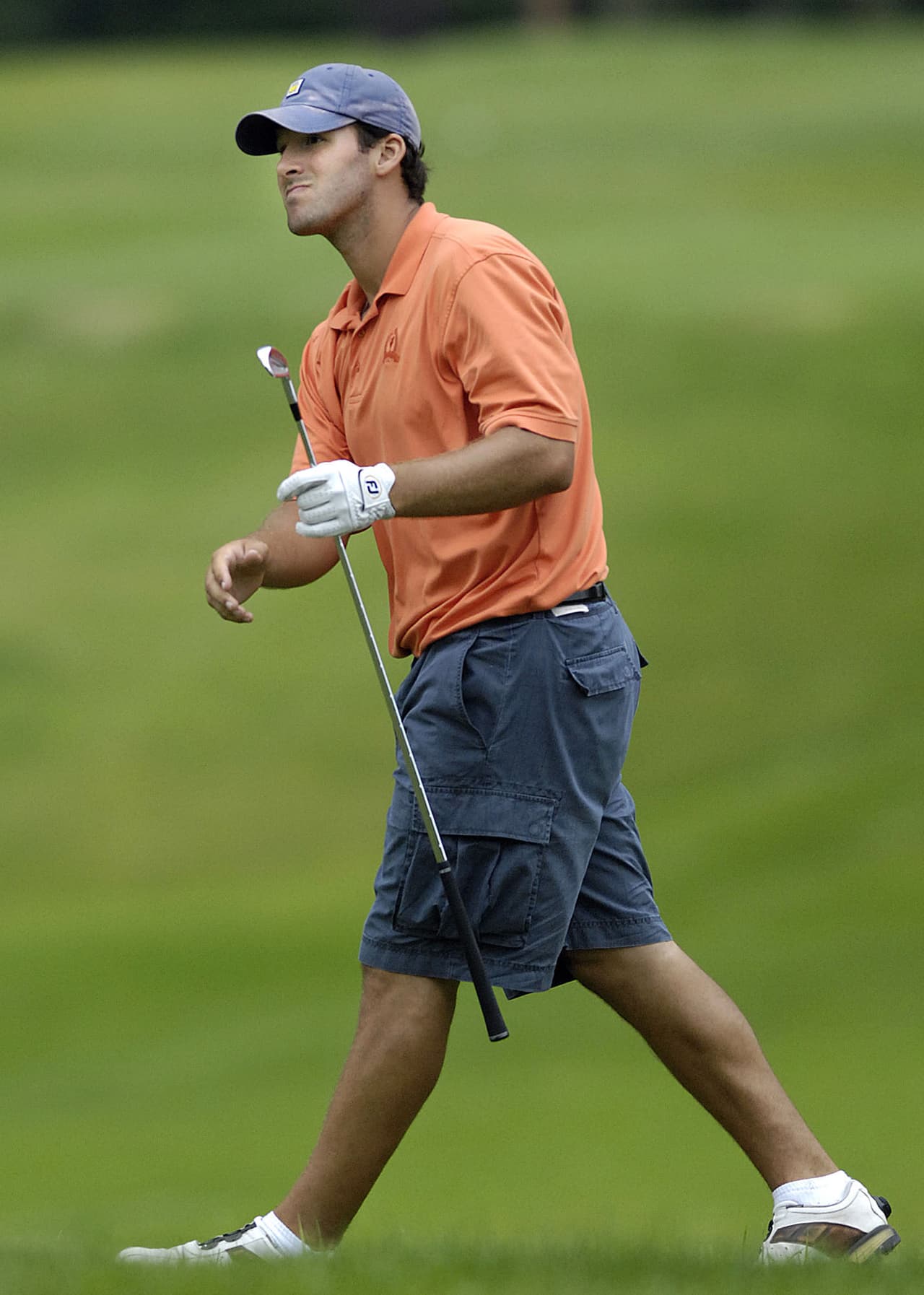 Tony Romo: El QB de los Cowboys abandonó el golf para enfocarse al fútbol americano. Sin embargo, tuvo 2 bajo par 69 en la clasificación del Abierto de Estados Unidos (AP-NFL).