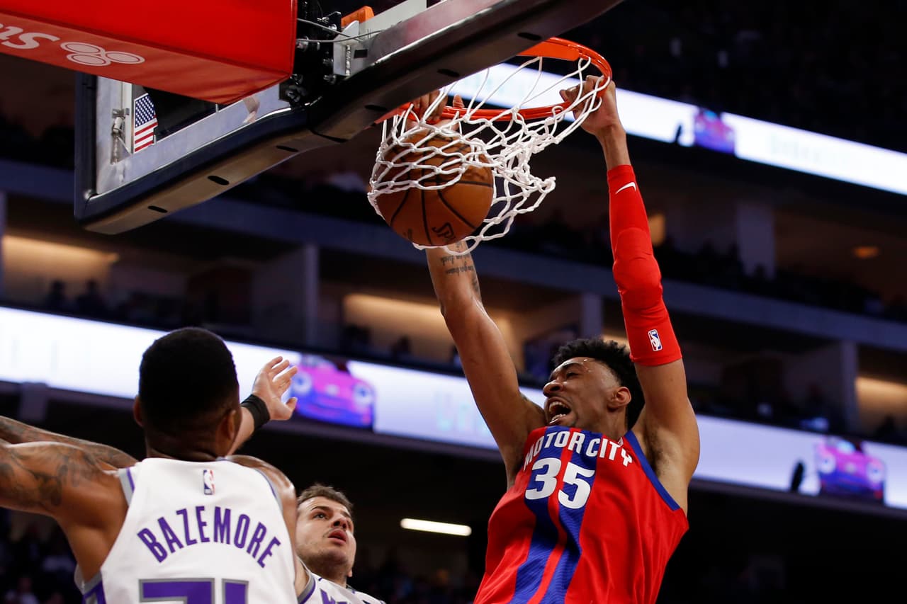 Sacramento Kings 106-100 Detroit Pistons