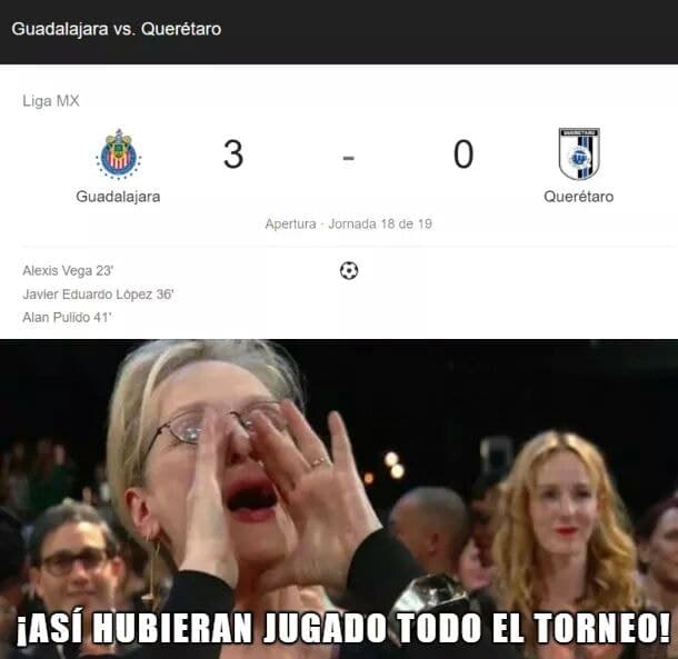 Una lección dolorosa para los aficionados rojiblancos y celestes que aún tienen esperanza de estar en Liguilla.