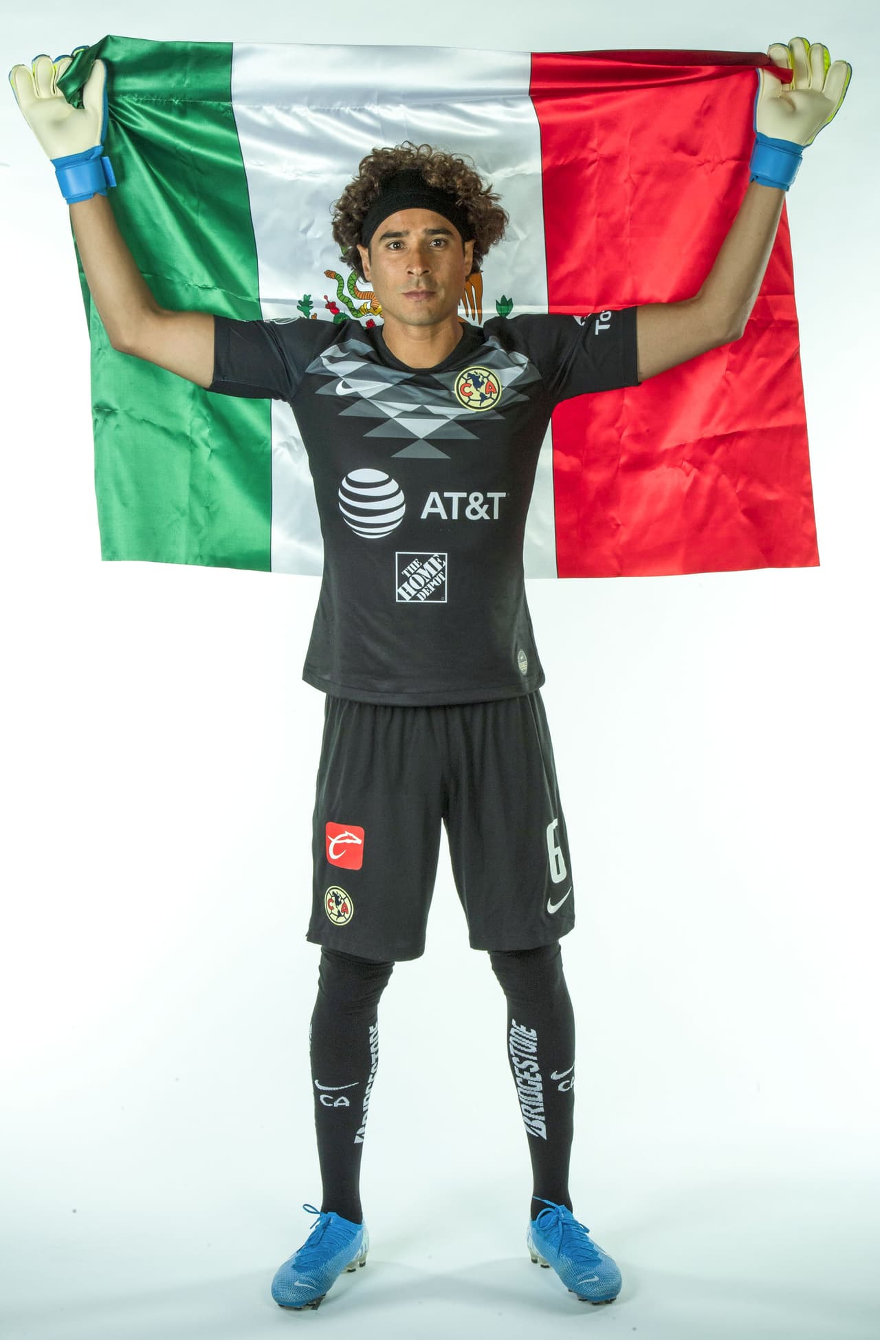 GUILLERMO OCHOA during the América team session during the Torneo Apertura 2019 of the Liga BBVA MX, at Coapa Facilities, on August 16, 2019. 
<br>
<br> GUILLERMO OCHOA durante la sesión del Equipo América durante el Torneo Apertura 2019 de la Liga BBVA MX, en las Instalaciones de Coapa, el 16 de Agosto de 2019.