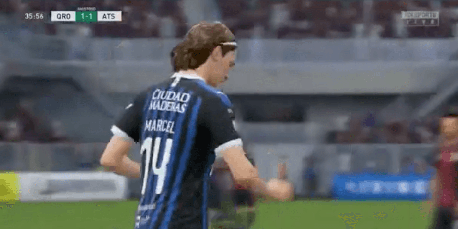 Marcel Ruiz superó a Brayton Vázquez en FIFA 20 y le dio los tres puntos a los Gallos del Quer´etaro sobre el Atlas.