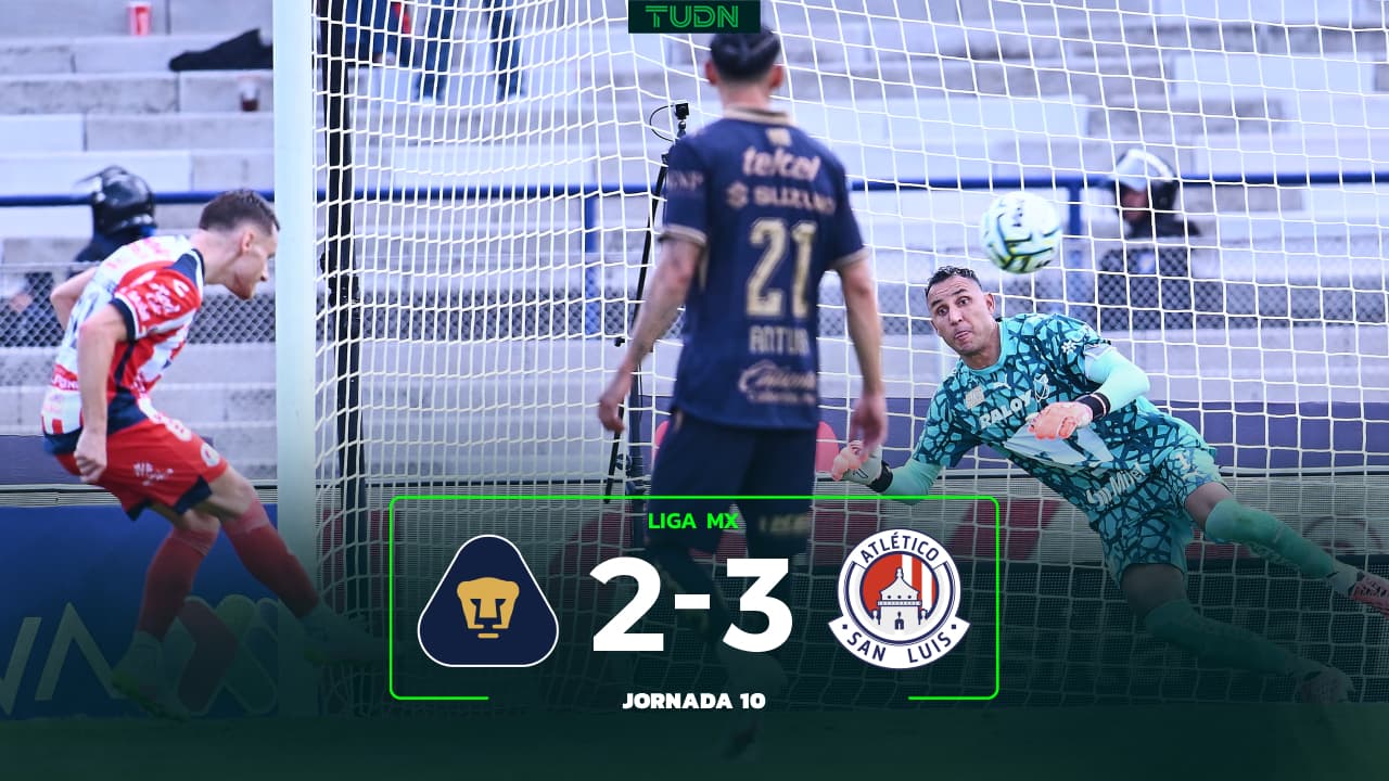 Resumen | ¡Victoria del San Luis! Se imponen con autoridad ante Pumas en CU