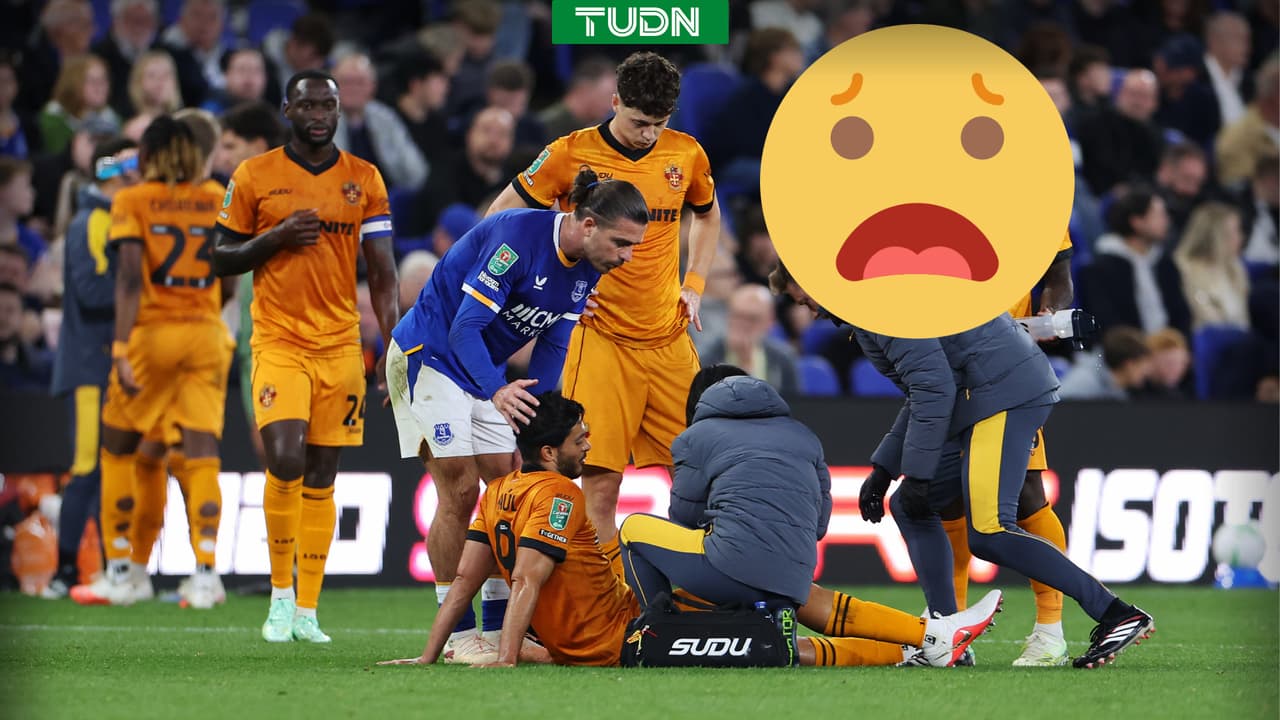 ¡¿Qué está pasandoooo?! Raúl Jiménez lesionado en Inglaterra