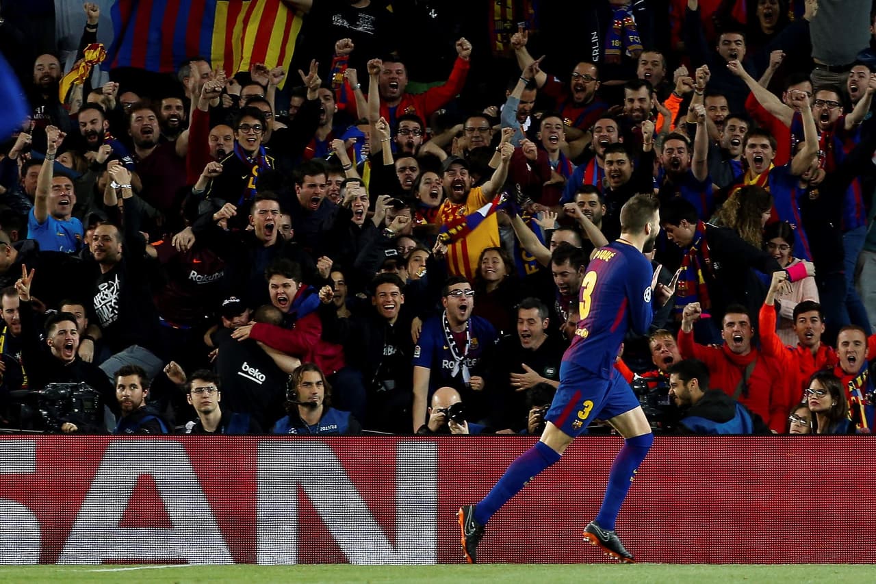 El defensor catalán pescó un rebote en el área tras una atajada de Alisson y amplió la ventaja.