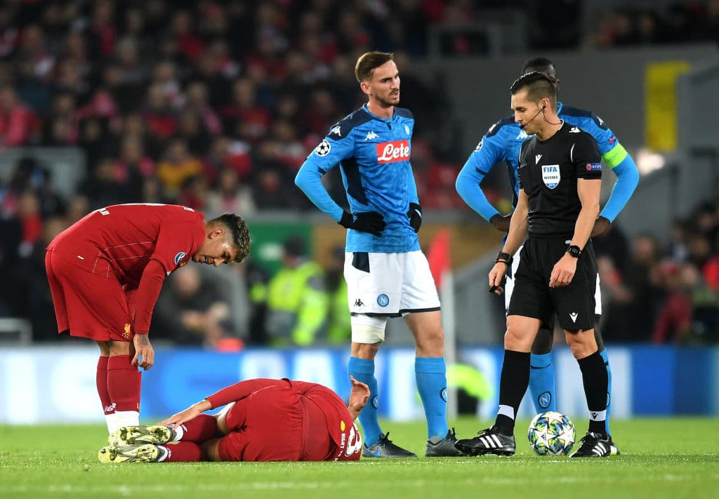 Partidazo en Anfield entre el Liverpool y la Napoli del 'Chucky' Lozano; el mexicano jugó 72 minutos.