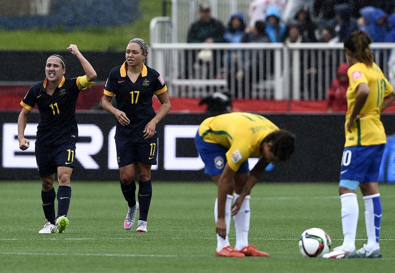 Kyah Simon anotó el único gol del partido.