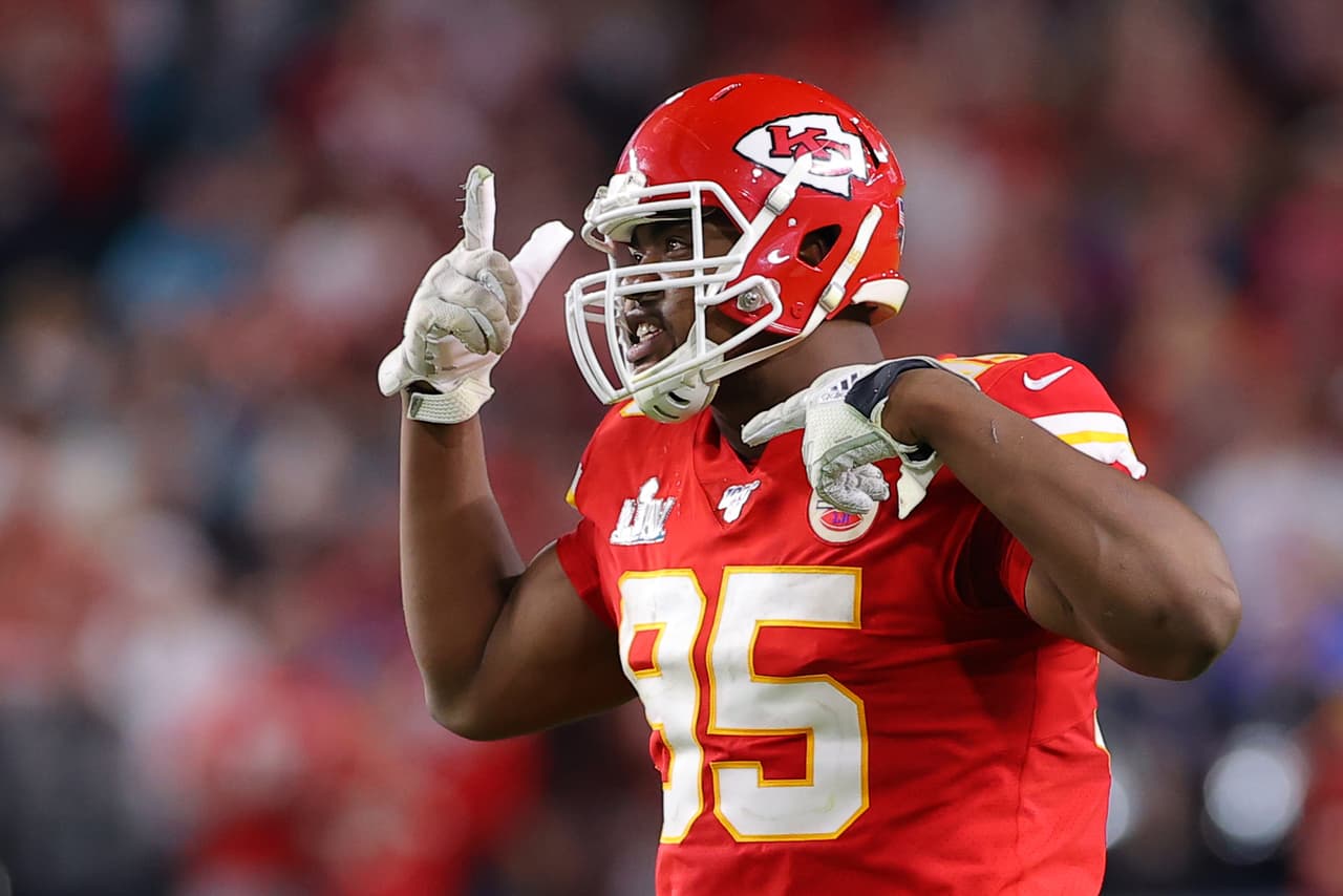 Chris Jones de los Kansas City Chiefs
