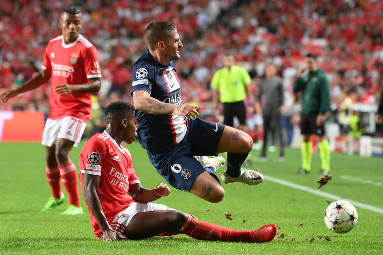 Benfica plantó cara al PSG y rescató un empate en el duelo de la Jornada 3 en la Champions League.