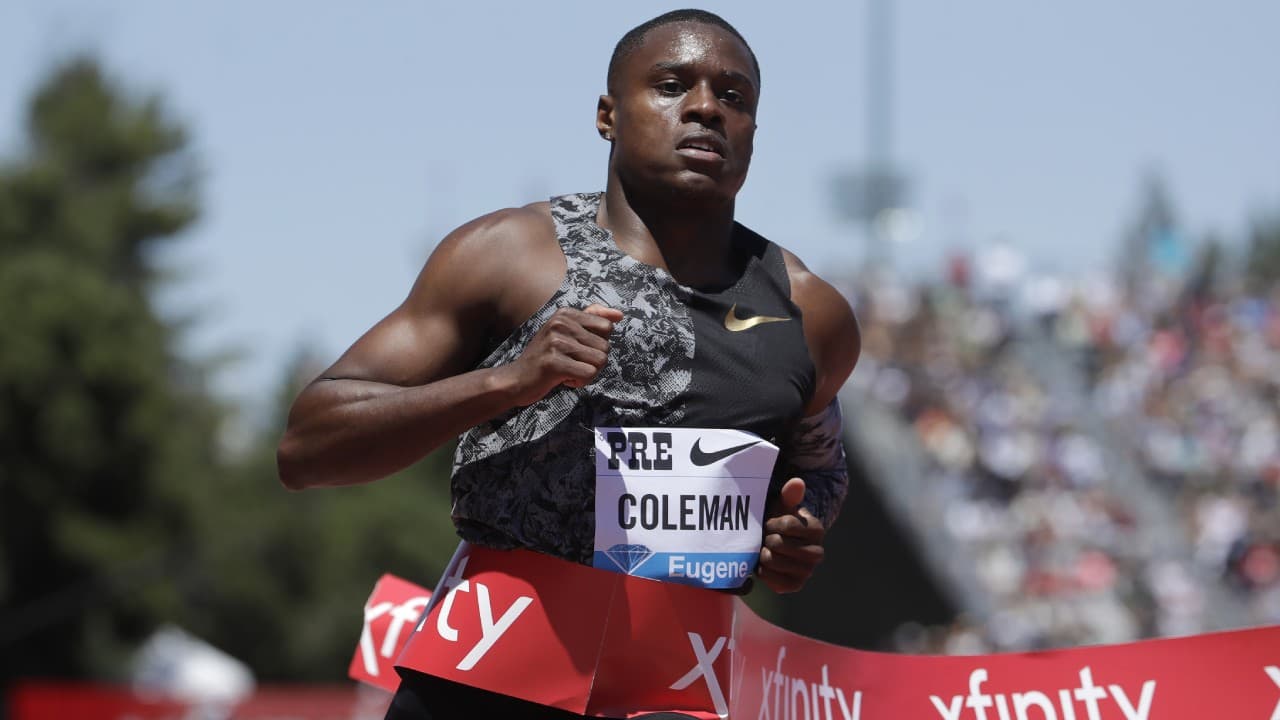 Christian Coleman es el favorito para ganar los 100 metros planos del Campeonato Mundial Diha 2019.