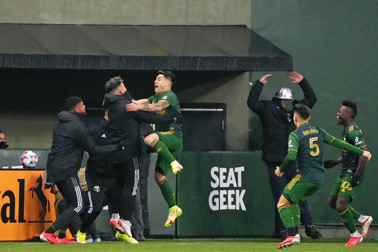 El sábado, en la final del Oeste, Felipe Mora abrió el marcador para Portland Timbers.
<br>