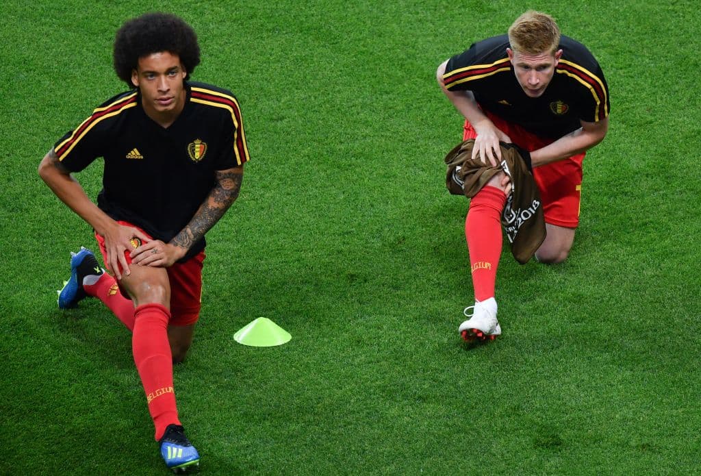 Kevin de Bruyne y Axel Witsel son descartados por Bélgica