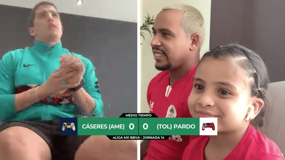 Cáseres lo hace de nuevo y vuelve a remontar, ahora fue 2-1 al Toluca de 'Pipe' Pardo para darle los tres puntos al América.