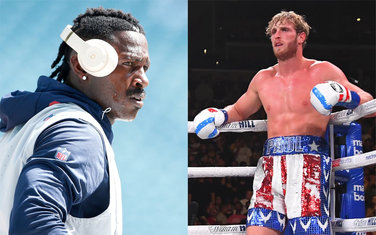 Antonio Brown entrena para una posible pelea con YouTuber