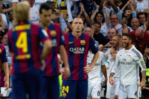 El Real Madrid derrotó 3-1 al Barcelona en el Santiago Bernabéu en un partido con un primer tiempo emocionante y una segunda mitad controlada por los locales.