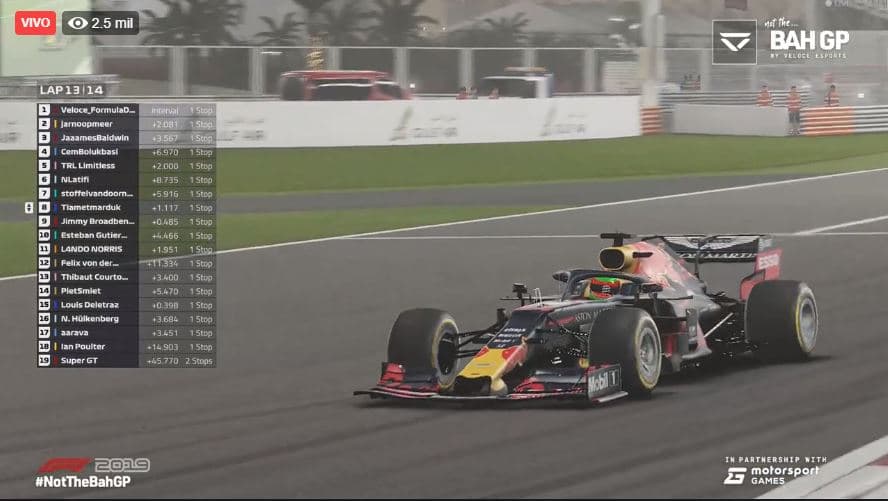 Las carreras virtuales se llevarán a cabo durante cada fecha pospuesta de los Grand Prix. Este fin de semana inició el Grand Prix Virtual de Bahrain. Cada carrera subsecuente y cancelada, será reemplazada por un Grand Prix Virtual.