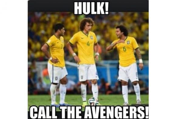 Los memes del Brasil vs. Alemania